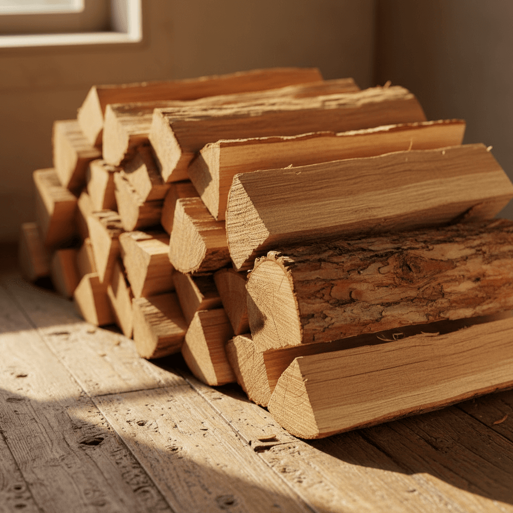 Bûches de chêne séchées Buche Eco France